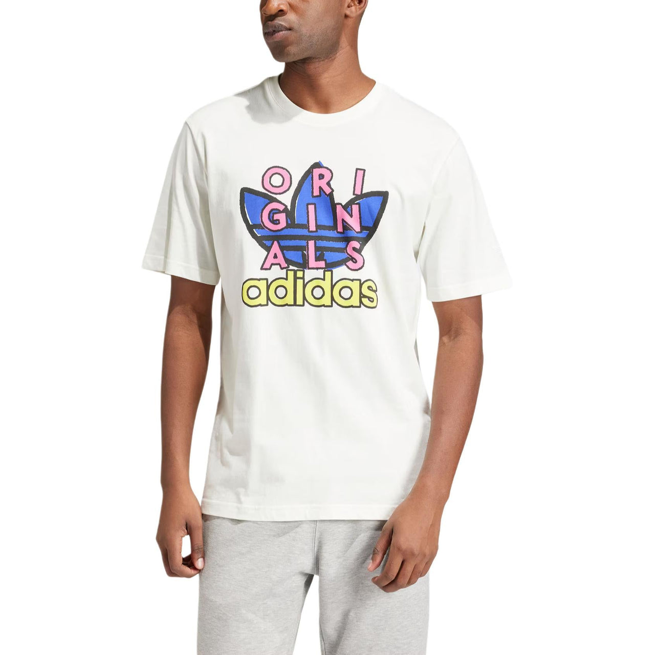 adidas Training Supply T-shirt Asia Sizing 'Off White' IS2911