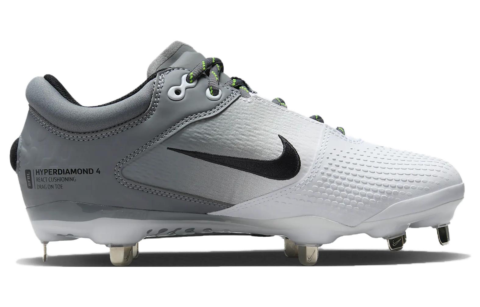 (WMNS) Nike Hyperdiamond 4 Elite 'Cool Grey Black' CZ5917-002