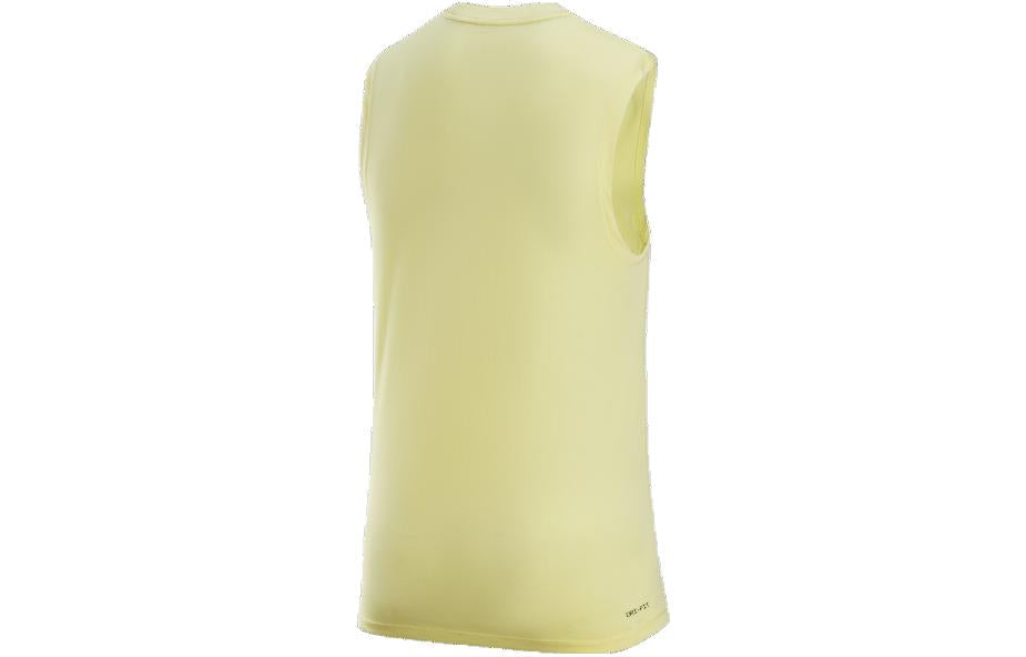 Air Jordan Casual Breathable Sports Vest 'Yellow' DM1828-706