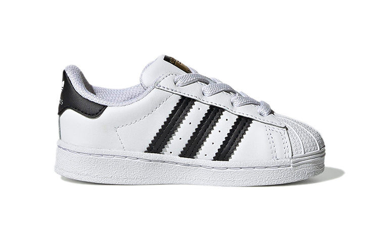 (TD) adidas Superstar Infant 'White Black' FU7717