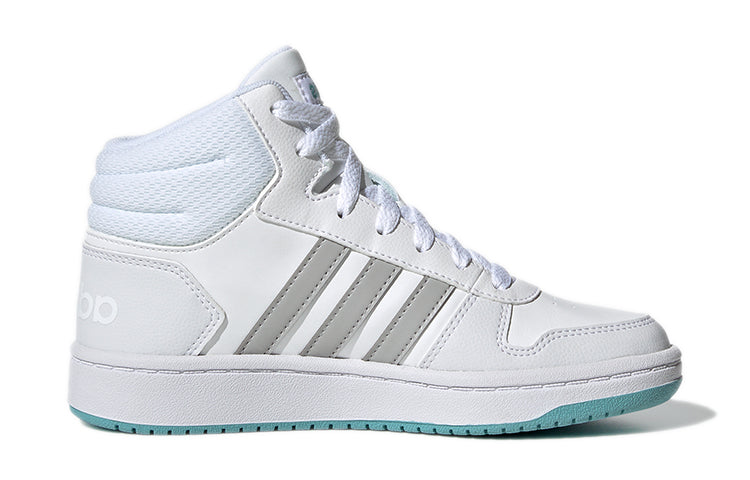 (GS) adidas Hoops Mid 2.0 'White Grey' GZ7774