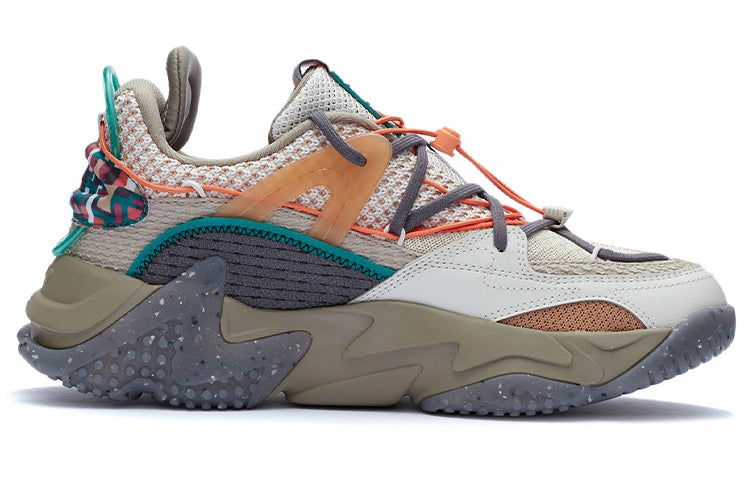 Li-Ning Counterflow WuXing Fashion Show 'White Grey Green' AGLR171-2