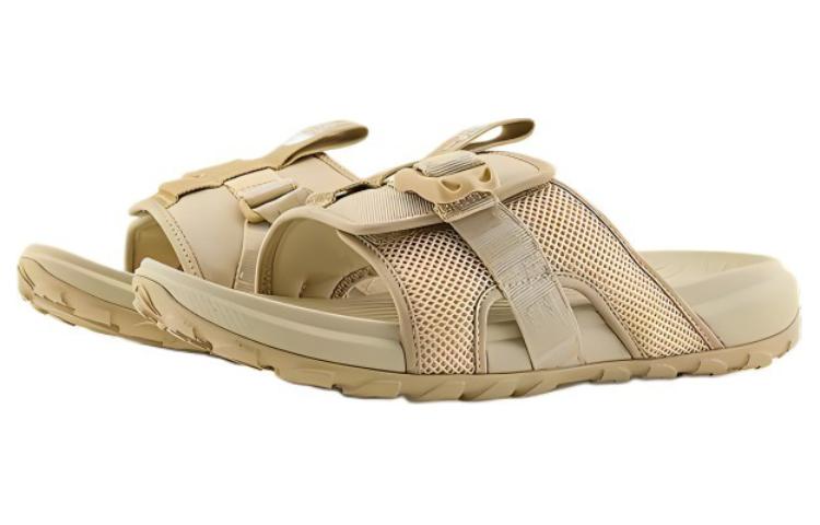 THE NORTH FACE Explore Camp Slides 'Gravel Khaki Stone' NF0A8A8Y-PV6