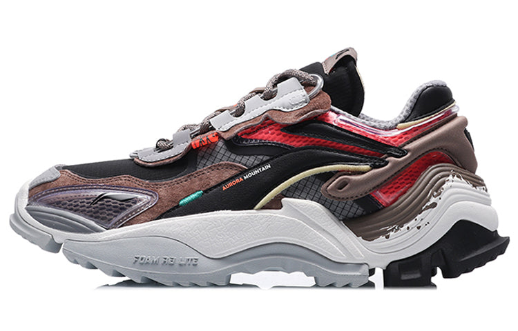 Li-Ning Aurora SkyWalker Y2K Paris Fashion Week 'Black Brown' AGCQ057-2