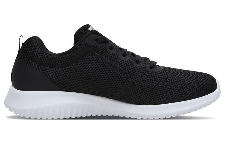 (WMNS) Skechers Ultra Flex-Free Spirit Sneaker 'Black' 12846-BKW