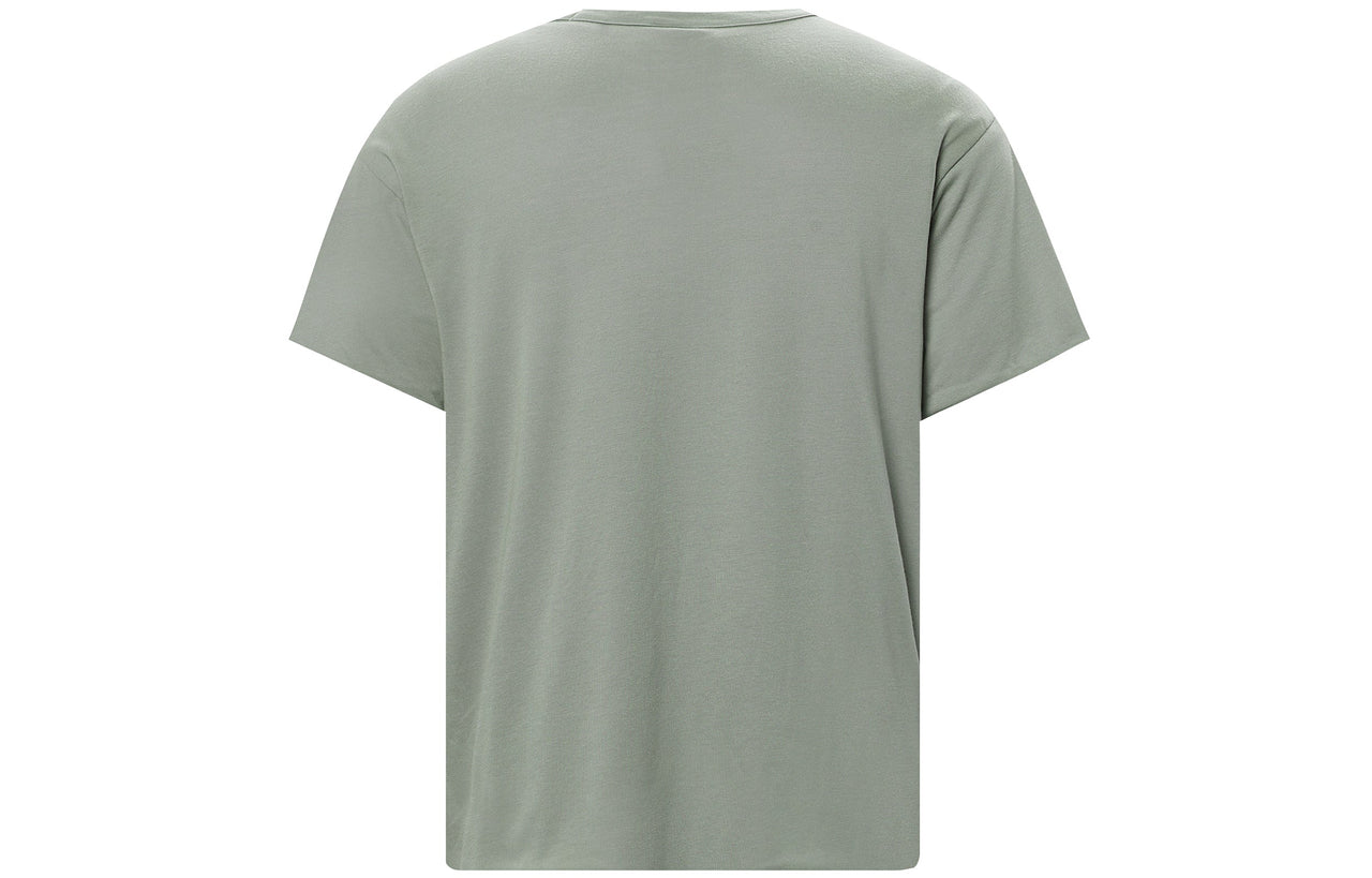 Men's Nike Logo Reversible Casual Round Neck Short Sleeve Gray T-Shirt DQ4248-073