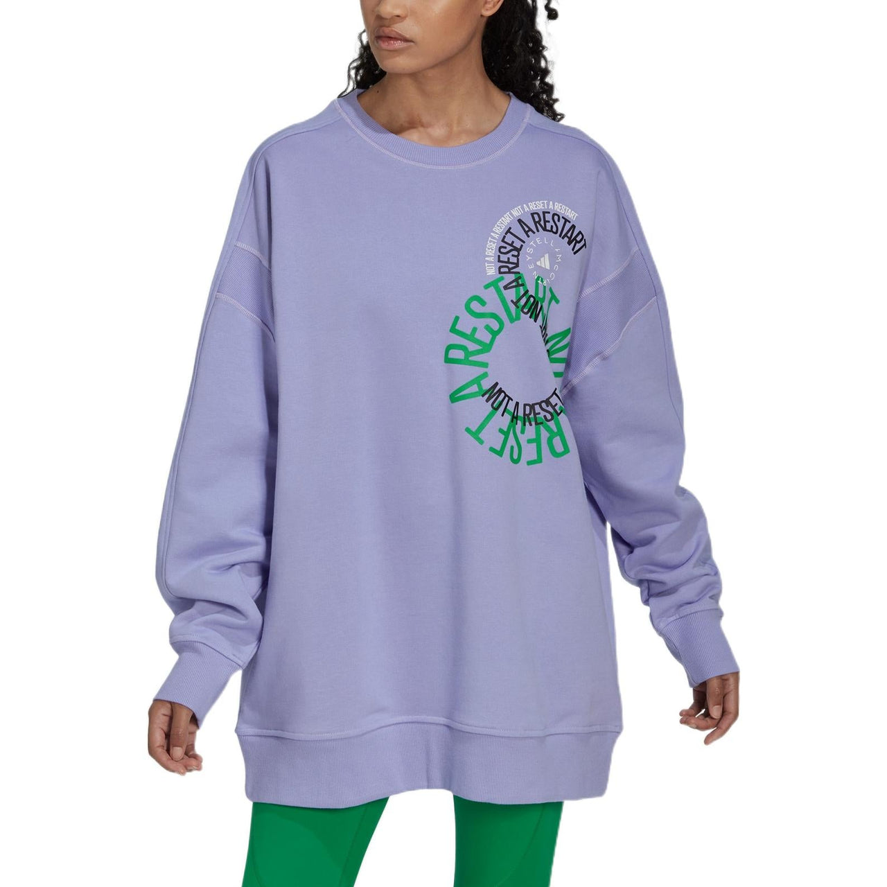 adidas By Stella McCartney Sportswear Sweatshirt 'Purple' IB5888