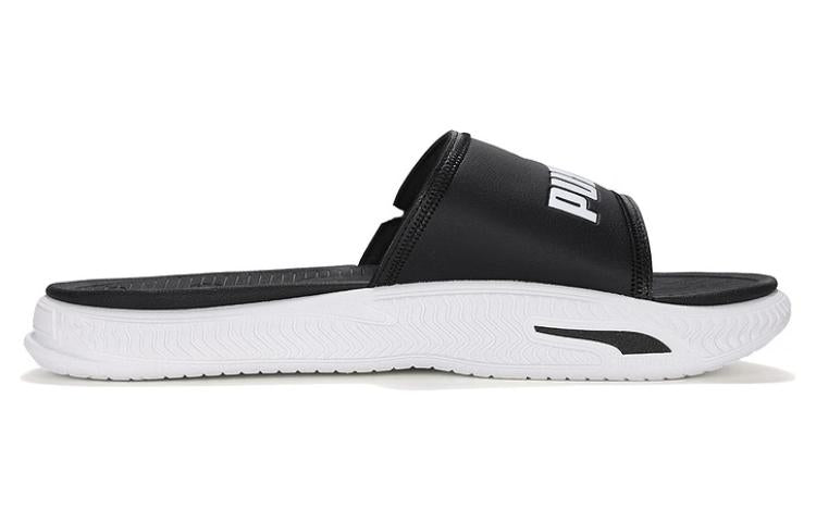 PUMA SoftridePro Slide 24 'Black White' 395432-01