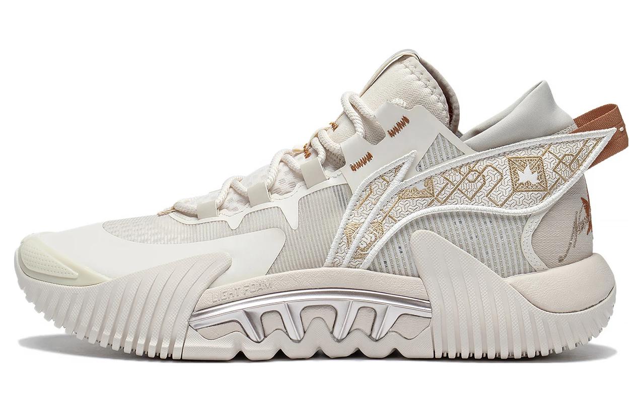 Li-Ning BadFive 2 Low 'White Beige' ABFR005-13