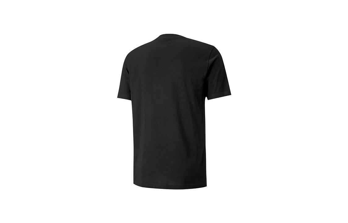 PUMA Alphabet Printing Casual Short Sleeve Black 582772-01