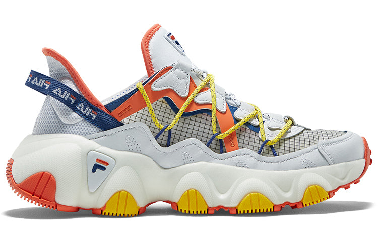 (WMNS) Fila Jagger VNTG Running Shoes GS Yellow/White/Orange T12W031105FWN
