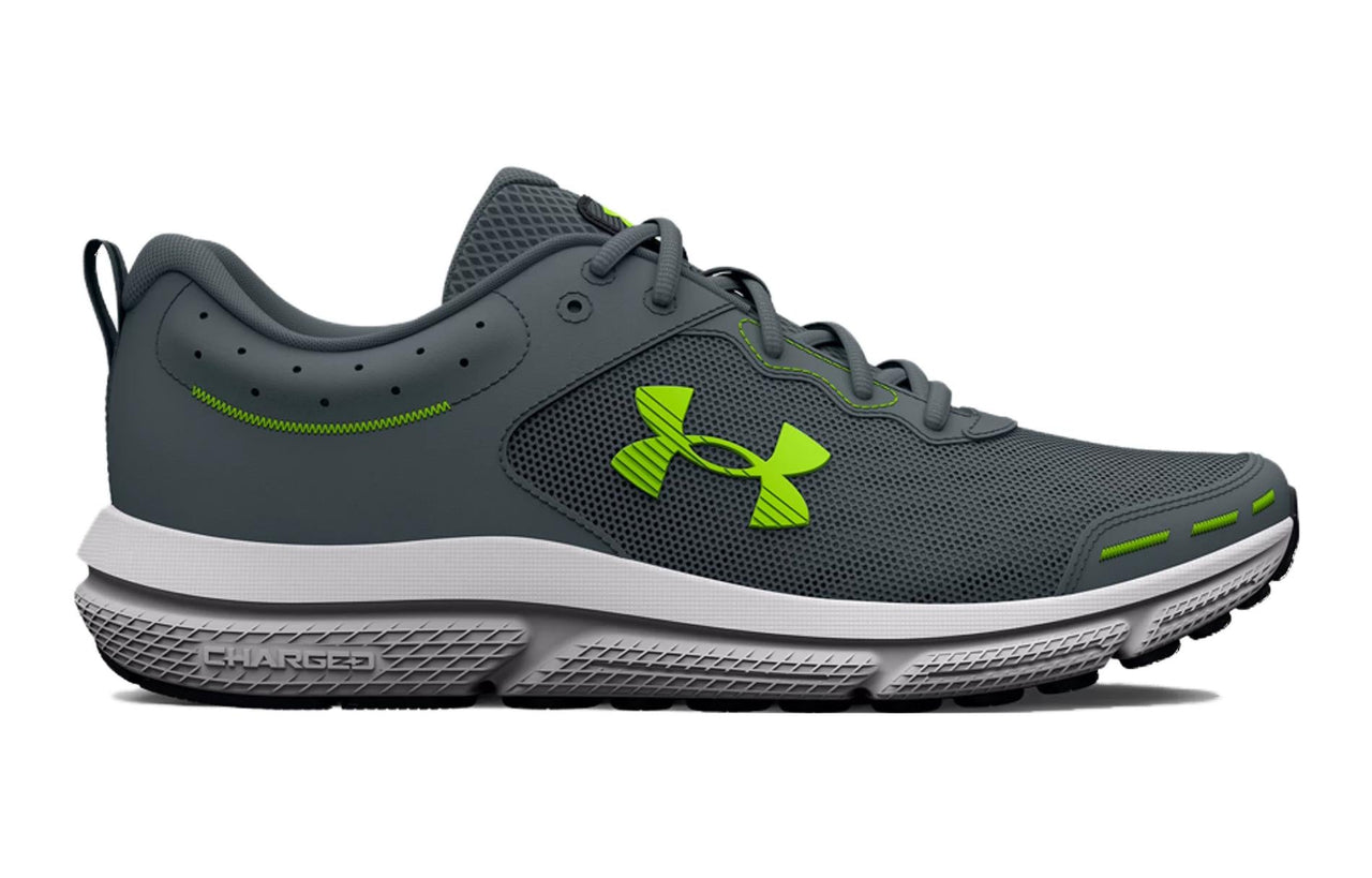 (GS) Under Armour Assert 10 AC 'Gravel Lime Surge' 3026182-102