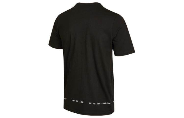 PUMA Digital Logo Printing Sports Short Sleeve Black 855974-01