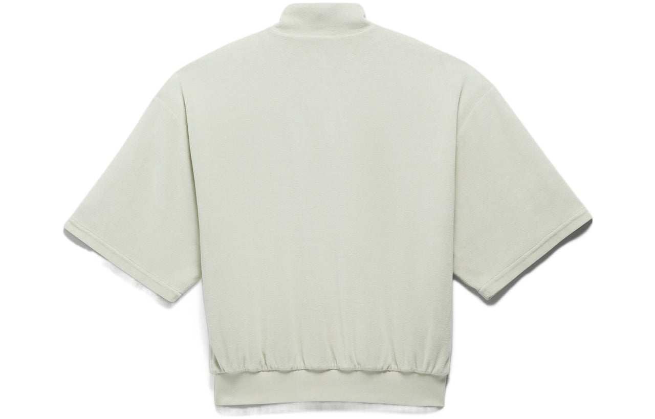 adidas Basketball Velour 1/2 Zip Sweatshirt IA1989
