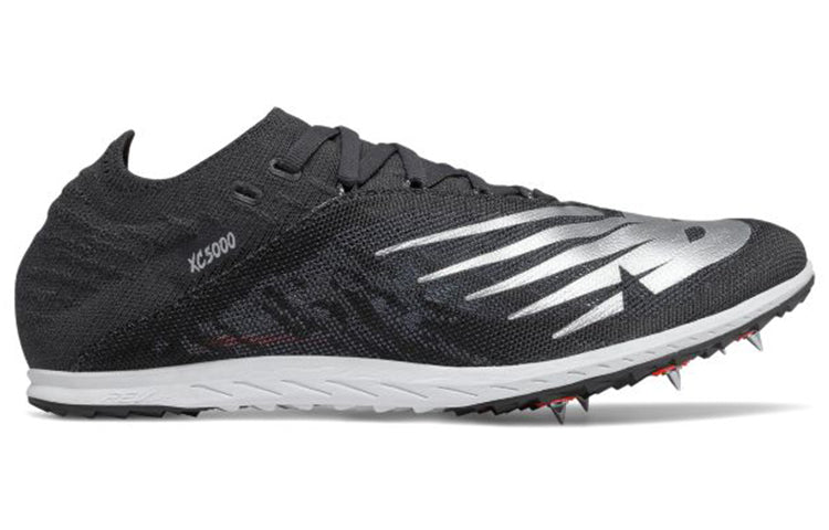 New Balance Xc5k Series v5 Track Spike Wear-resistant Non-Slip Professional Black UXC5KSR5