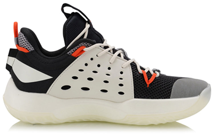 Li-Ning Sonic 7 Low x CBA 'White Gray Black' ABAP033-1