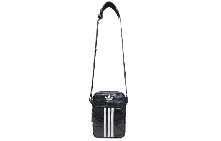 Balenciaga x adidas Small Crossbody Messenger Bag 'Black White' 721850210M41091