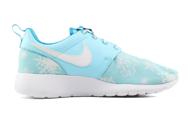 (GS) Nike Roshe One Print 'Blue White' 677784-401