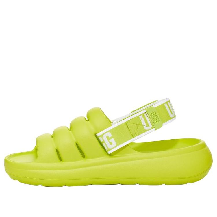 (WMNS) UGG Sport Yeah 'Neon Green' 1126811-KLM