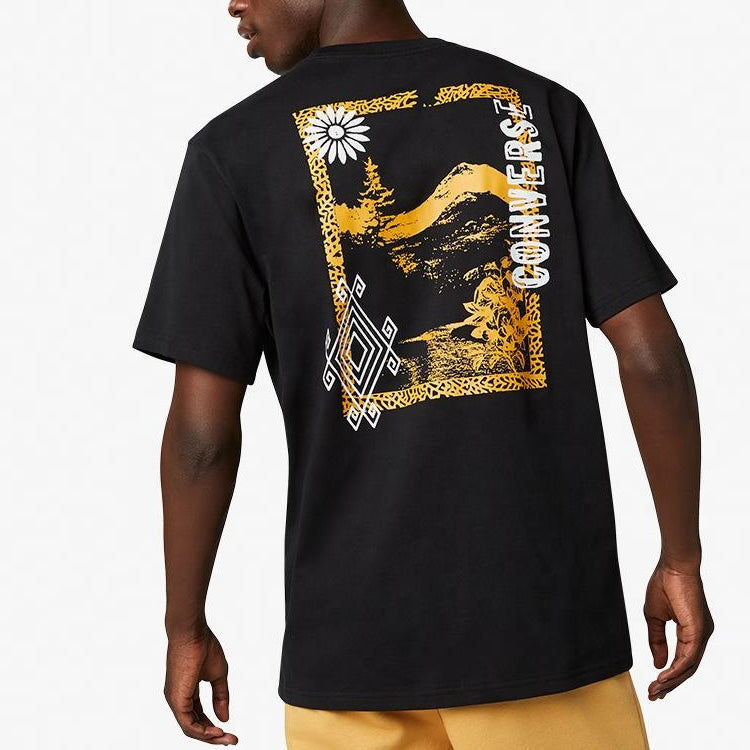 Converse Applique Short-sleeve Tee Men Black 10019896-001
