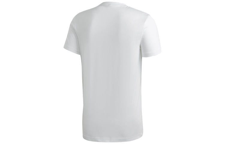 adidas Pattern Printing Short Sleeve White GD6598