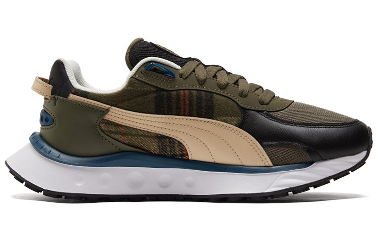 PUMA Wild Rider Flannel 'Green Blue' 384186-02