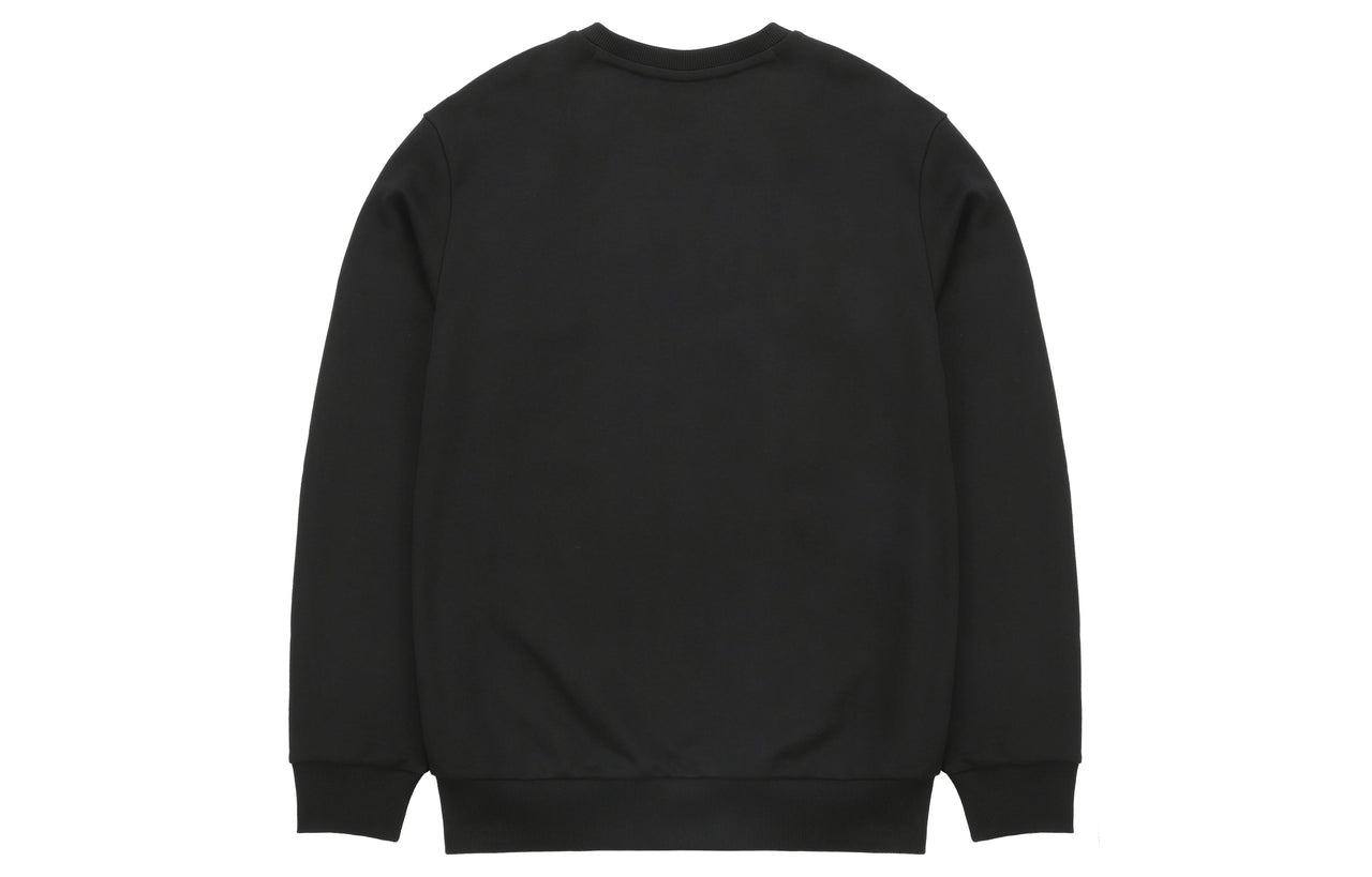 New Balance Athleisure Casual Sports Round Neck Pullover Long Sleeves Black 5CB33223-BK