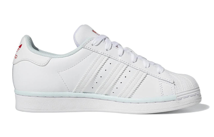 (GS) adidas originals Superstar 'White Almost Blue' FZ6254