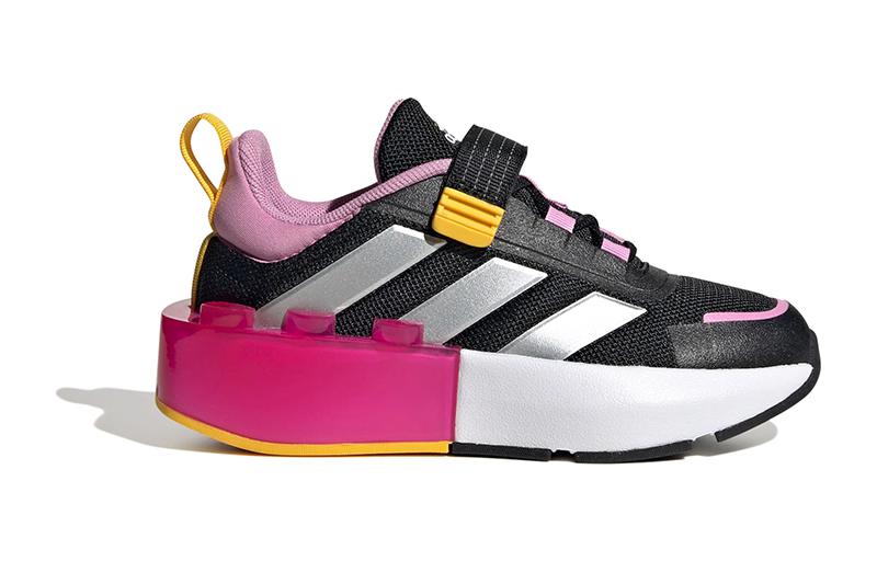 (GS) adidas x LEGO Tech RNR 'Black Silver Metallic' ID9525