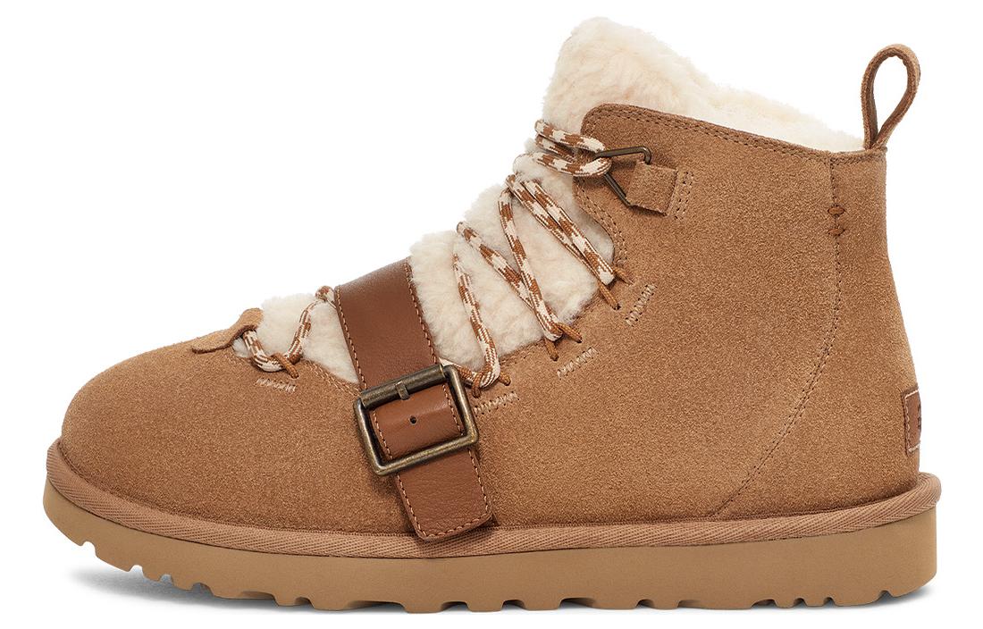 (WMNS) UGG Dune Mini Shearling Boot 'Chestnut' 1153510-CHE
