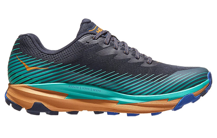 HOKA ONE ONE Torrent 2 'Black Teal Orange' 1110496-OSAT