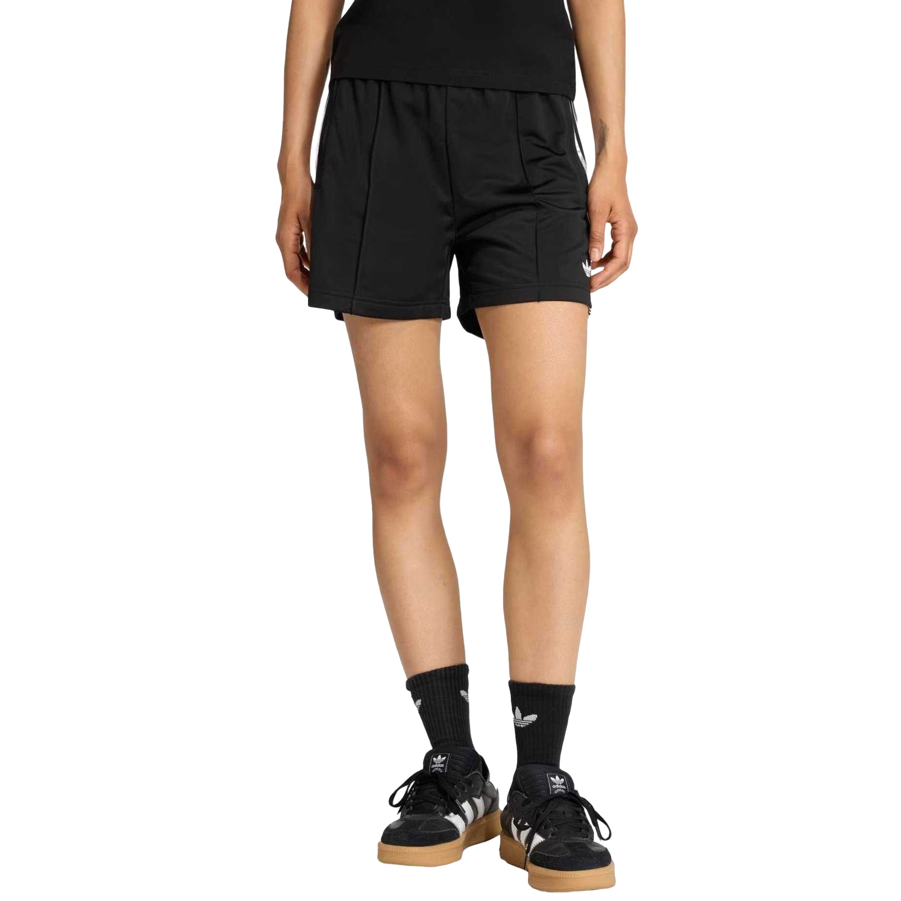 (WMNS) adidas Firebird Classis Shorts Asia Sizing 'Black' KD5569