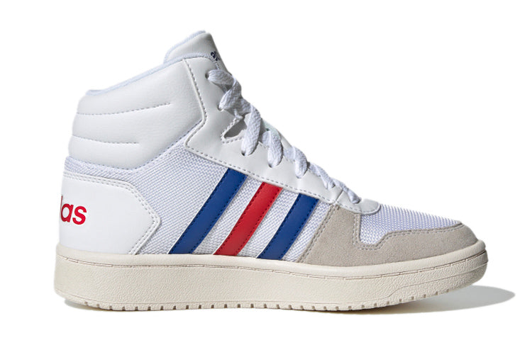 adidas neo Hoops Mid 2.0 K 'White Blue Red' FW9121