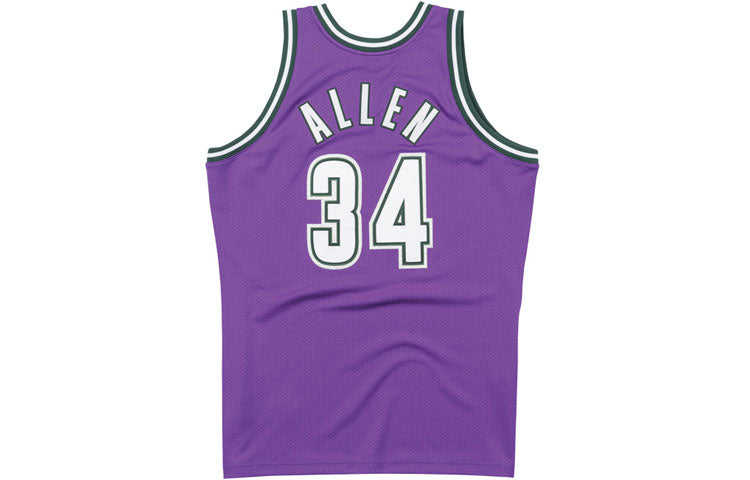 Mitchell & Ness NBA Authentic Jersey 'Milwaukee Bucks - Ray Allen 2000-01' AJY4LG19026-MBUPURP00RAL