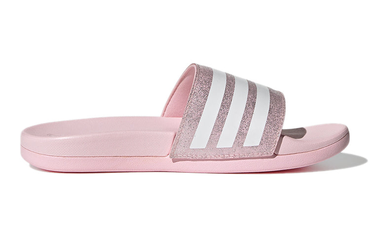 (GS) adidas Adilette Comfort Slide J 'Clear Pink Glitter' FY8834