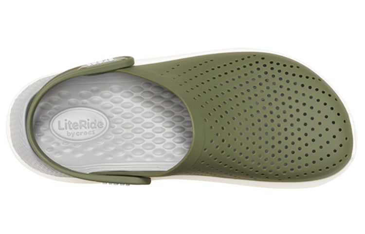 Crocs LiteRide Beach Shoes Army Green 204592-37P