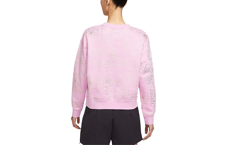 (WMNS) Nike Sportswear Icon Clash Sweatshirt 'Pink' CZ1869-676