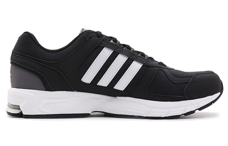 adidas Equipment 10 Wear-resistant Shock Absorption Low Tops Sports Black White DA9375