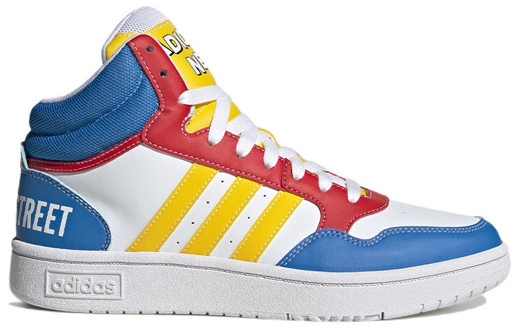 adidas Hoops 3.0 Mid 'White Blue' GX6108