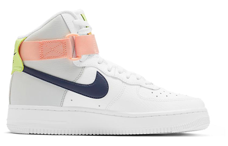 (WMNS) Nike Air Force 1 High 'White Midnight Navy' 334031-117