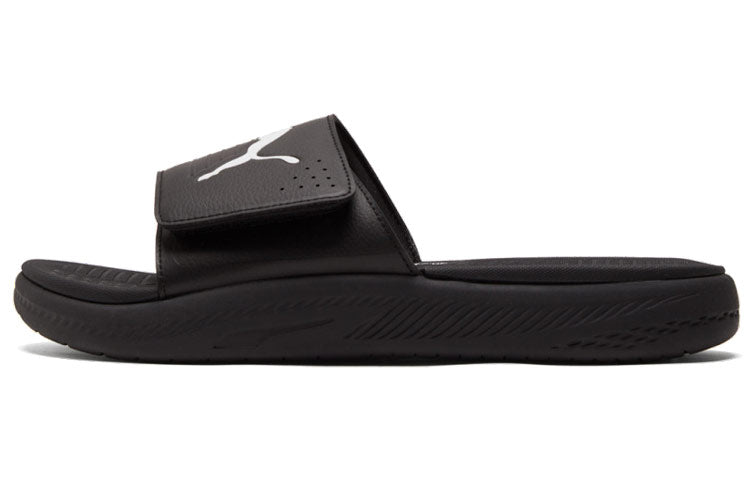 PUMA Softride Slide 'Black White' 382112-01