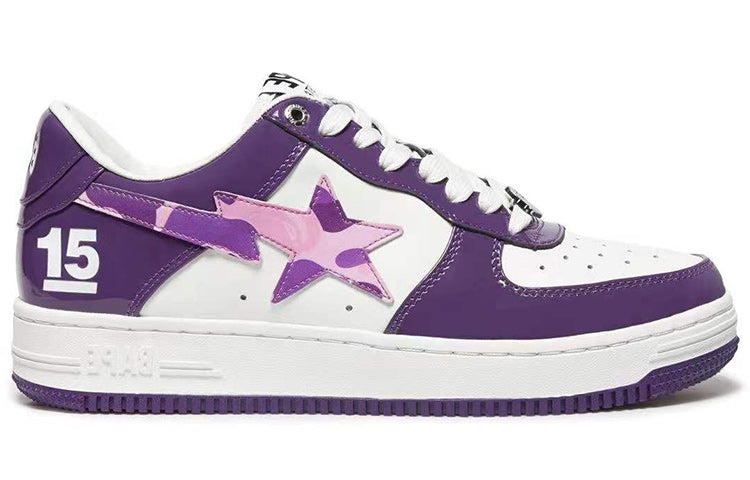 A Bathing Ape Bape Sta Taipei 15 Anniversary 'Purple White' 1I22-191-001