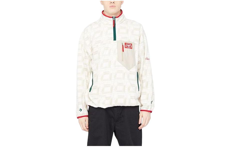 Converse x LFC Popover Fleece Sweatshirt 'Converse Egret' 10026260-A01