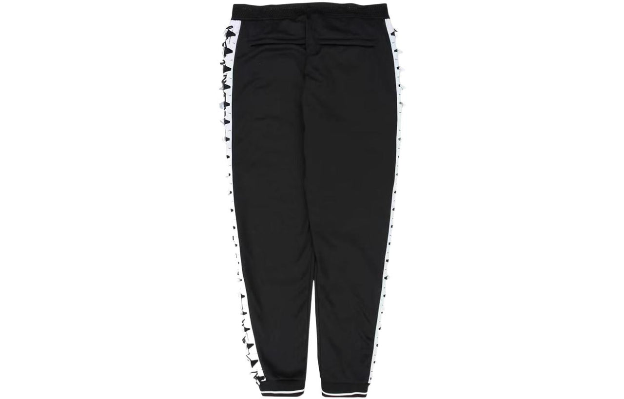 Men's Nike x ACRONYM Crossover Contrasting Colors 3D Side Bundle Feet Sports Pants/Trousers/Joggers Us Edition Black CU0470-010