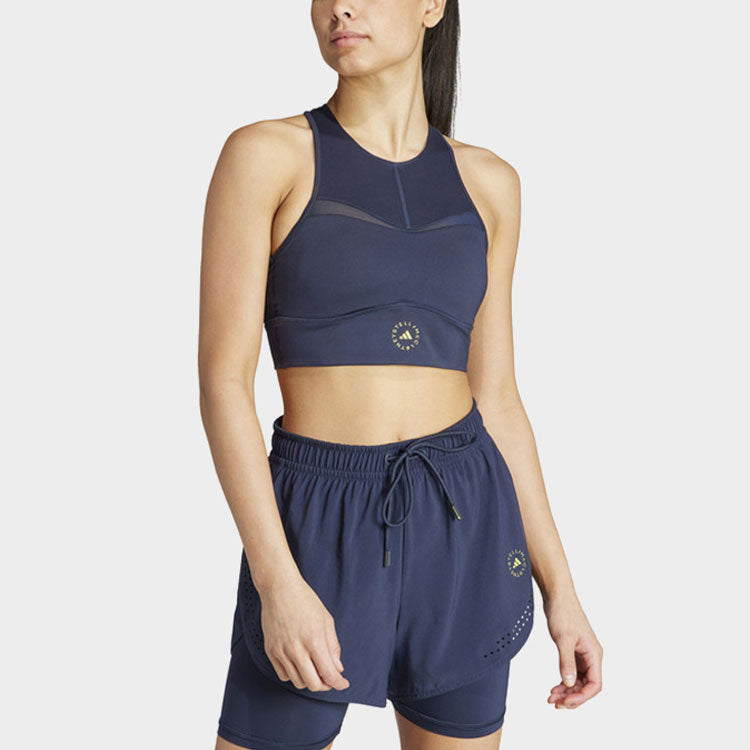 (WMNS) adidas By Stella Mccartney Truepurpose Recycled-jersey Sports Bra 'Navy Blue' IB5531