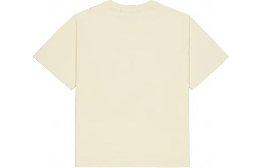 (WMNS) New Balance NBSC Cotton T-shirt 'Beige Blue' AWT42313-CAU