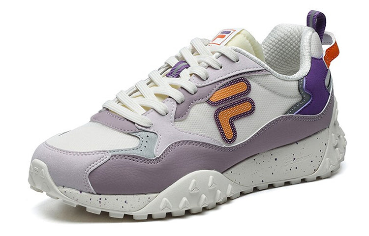 (WMNS) Fila Fusion Shoes 'White Purple Grey' T12W125209FGG