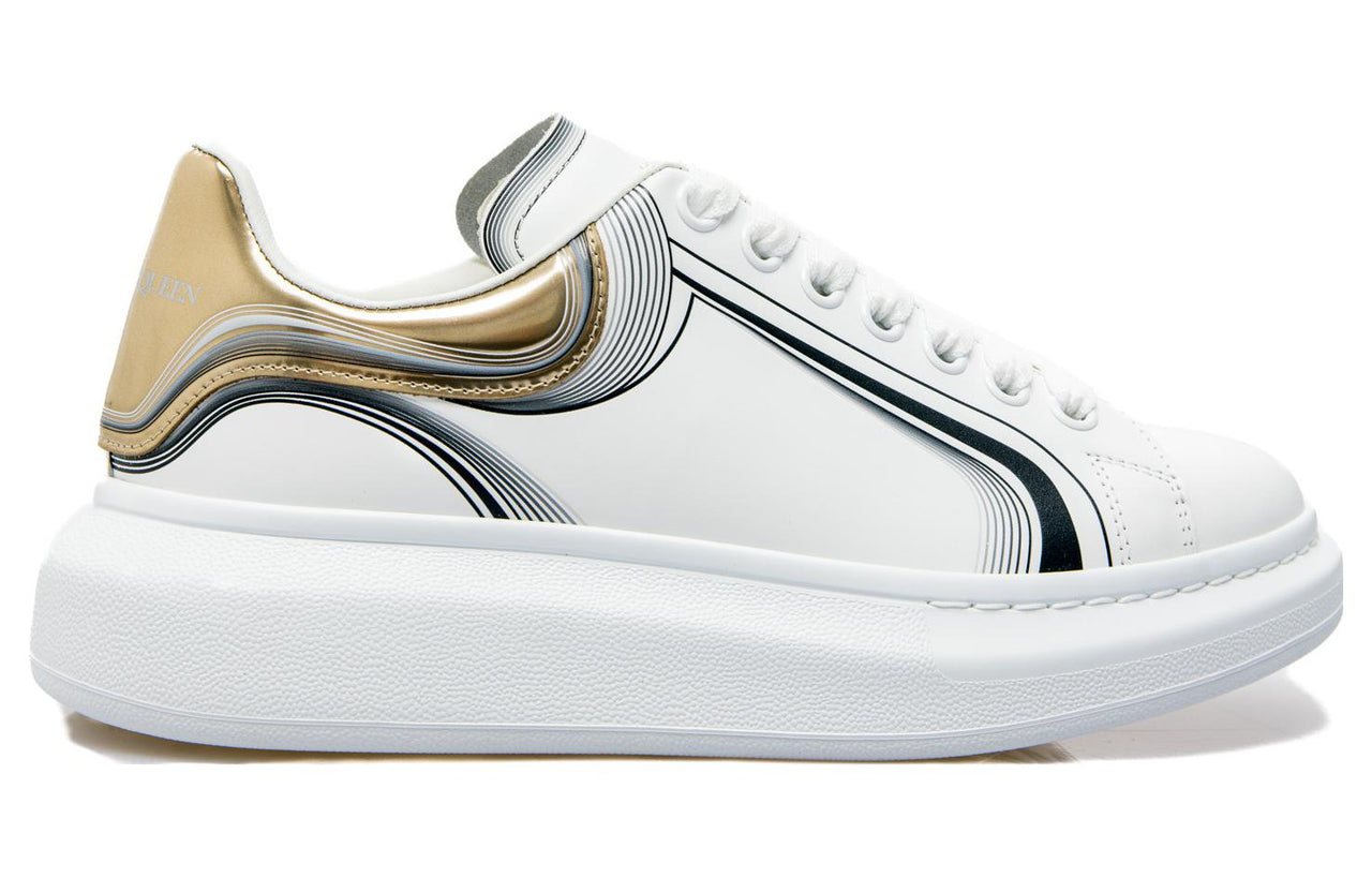 Alexander McQueen Oversized Sneaker 'White Vanilla Black' 750336WIDJP8834