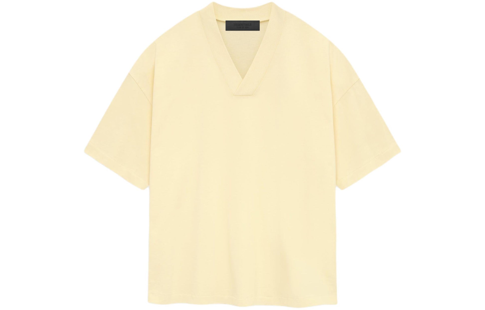 Fear of God Essentials SS24 V Neck T-Shirt 'Garden Yellow' 125SP244211F