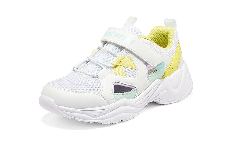 (GS) Skechers Lite Style 'White Yellow' 302546L-WMLT